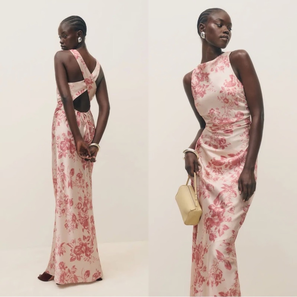 NWT Reformation Anais Silk Dress